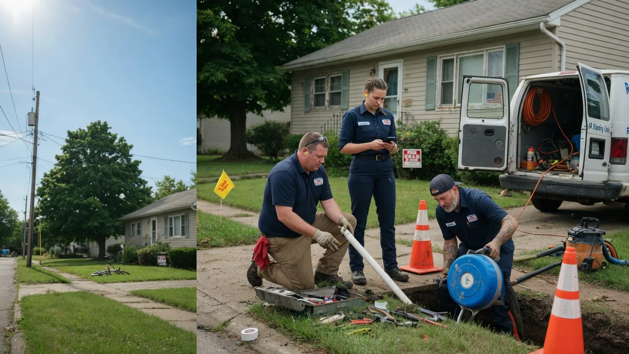 Sewer Line Repair in Richeyville, PA near me
